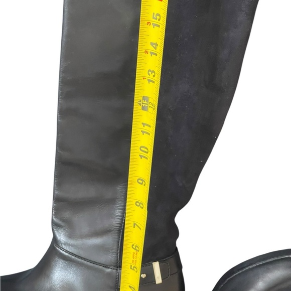 New! Cole Haan Adler Tall Stretch Back Riding black boots size 8.5B - Picture 11 of 16